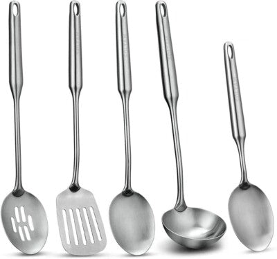 SOLTAM 5 Piece basic Kitchen utensil set - Will Last Your Kitchen a Lifetime