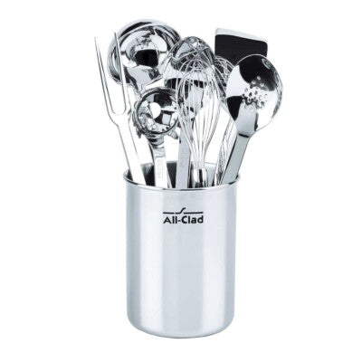 All-Clad 8-piece Kitchen Utensil Set 18/10 Stainless Steel Construction